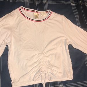 very cute white top